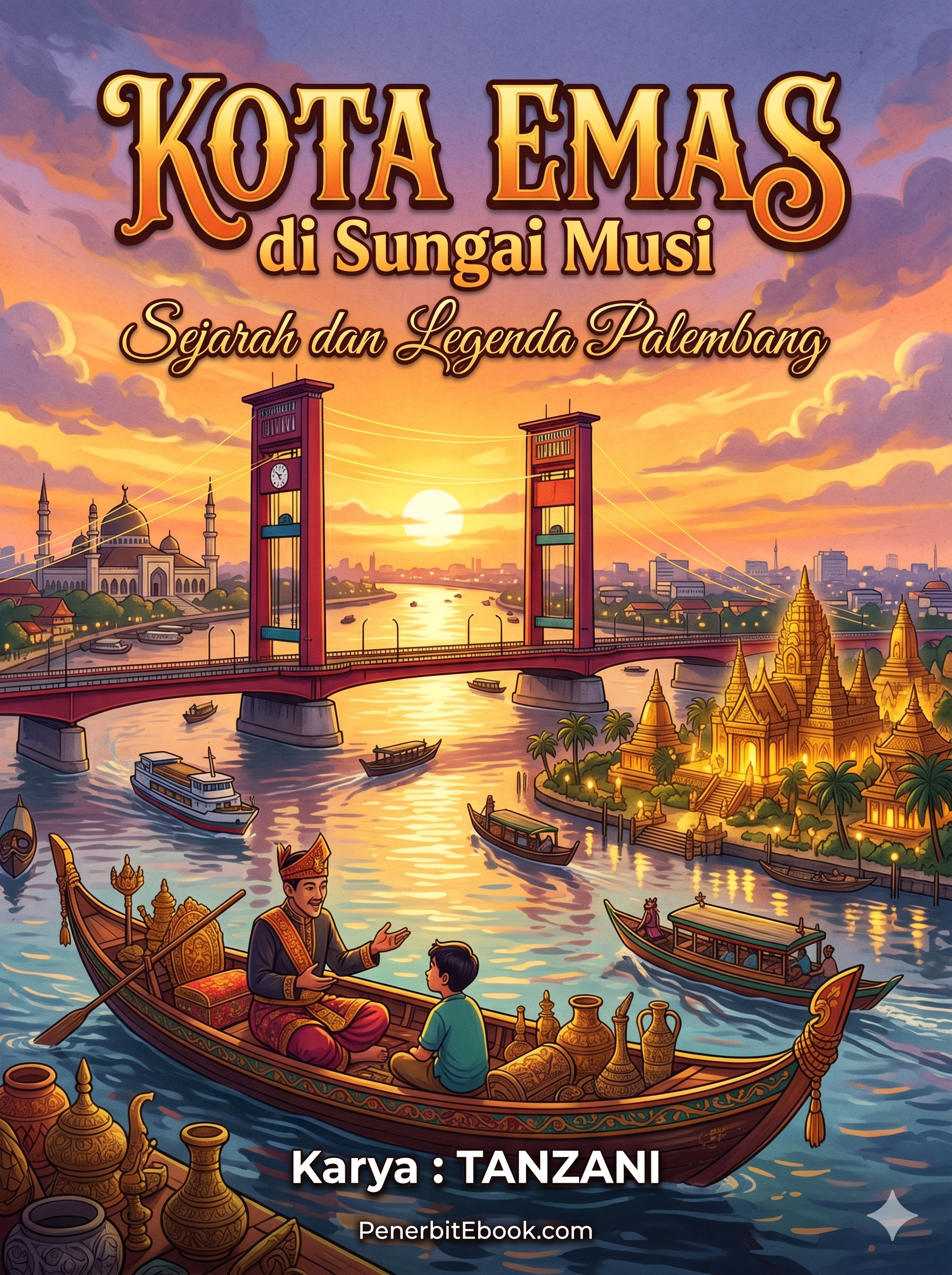 Kota Emas di Sungai Musi- Sejarah dan Legenda Palembang