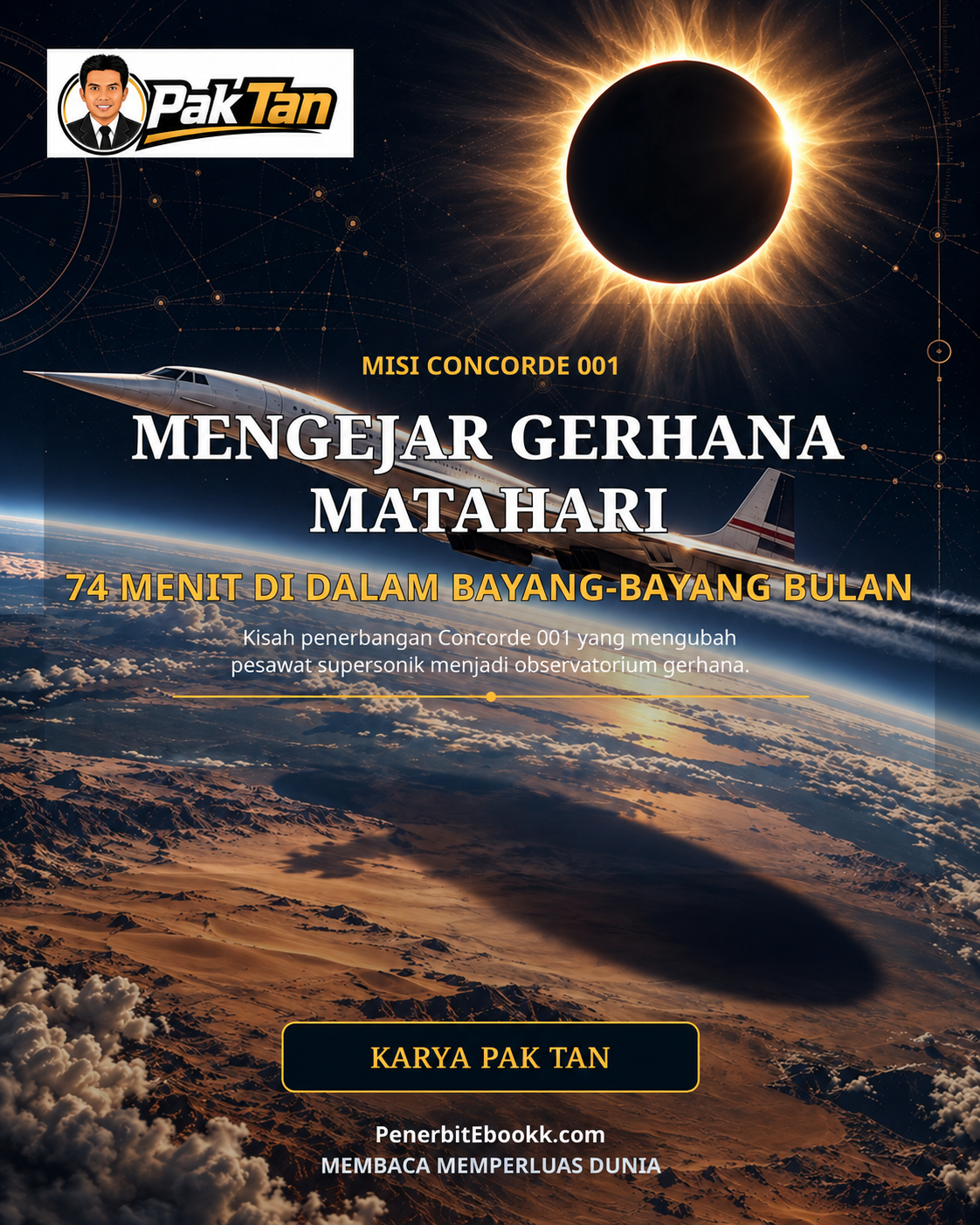 Misi Concorde 001 Mengejar Gerhana Matahari