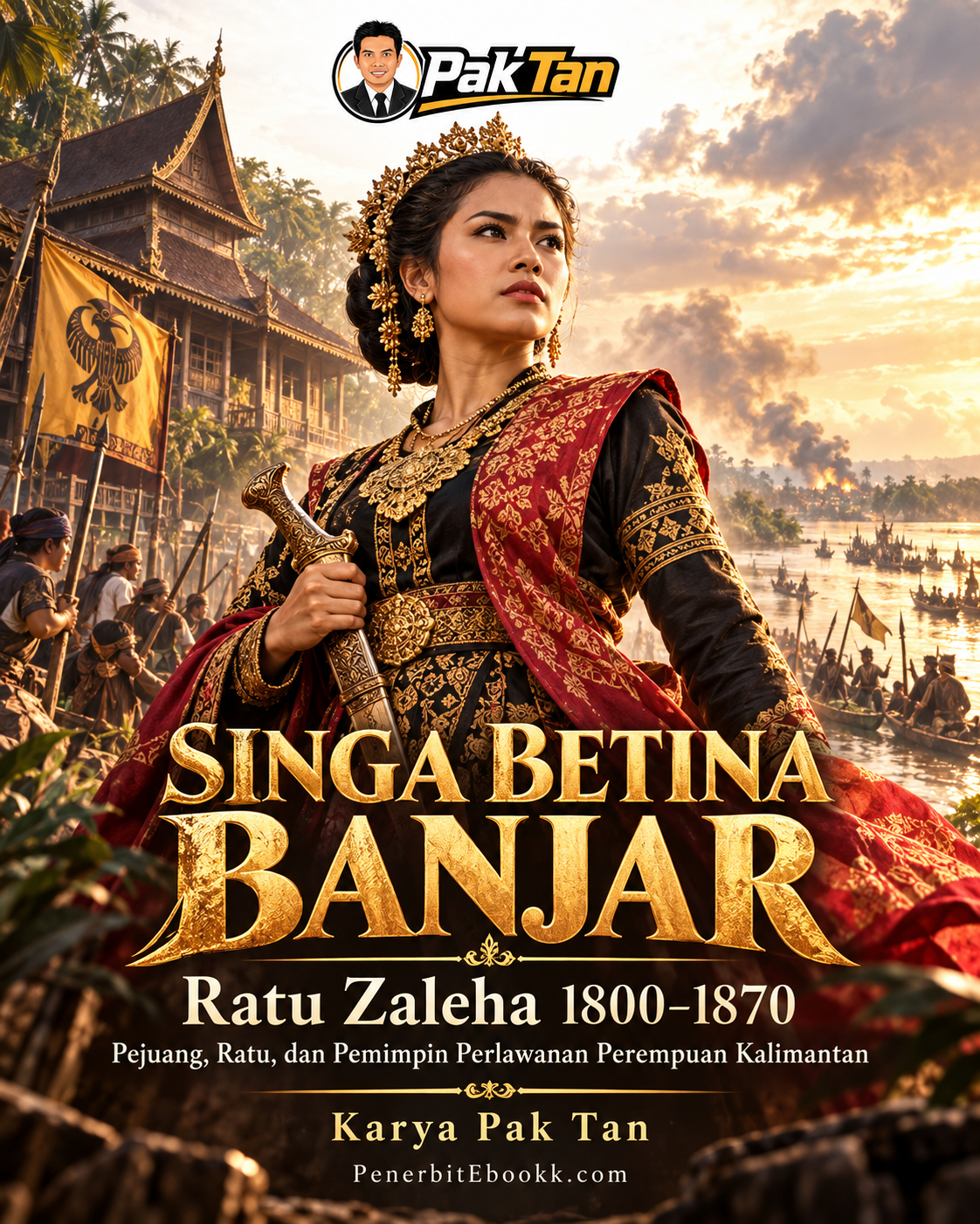 Singa Betina Banjar ; Ratu Zaleha 1800 - 1870